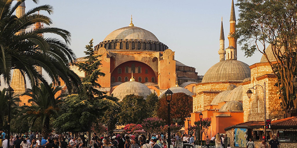 معماری مسجد ایا صوفیه