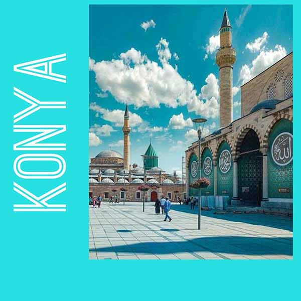 شهر توریستی قونیه ترکیه
