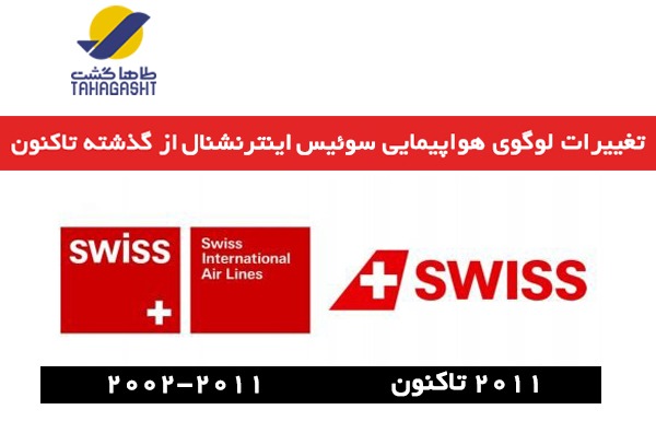 روند تغییر لوگو سوئیس اینترنشنال