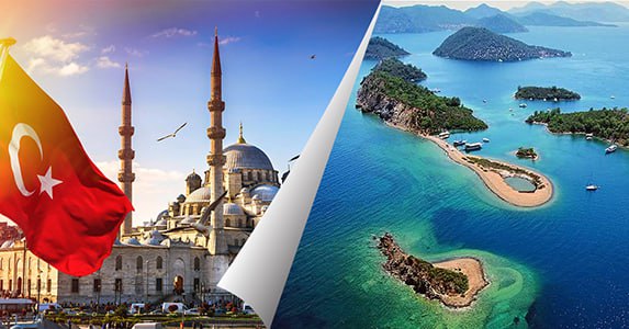 تور ترکیبی استانبول آنتالیا 7شب و 8روز